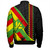 Hawaii Bomber Jacket Kanaka Tribal Flag Grunge Special