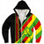 Hawaii Sherpa Hoodie Kanaka Tribal Flag Grunge Special
