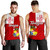 Tonga Tank Top Flag Design With Pattern