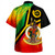 Vanuatu Hawaiian Shirt Tribal Pattern Flag Grunge