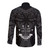 Chuuk State Combo Dress And Long Sleeve Shirts FSM Micronesia Vintage Polynesian Tribal Black Version