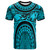 Polynesian T-Shirt Polynesian Patterns Maui Tattoo Turquoise1