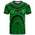 Polynesian T-Shirt Polynesian Patterns Maui Tattoo Green1