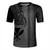 Hawaii Rugby Jersey Polynesia Tribal Tattoo Grey