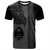 Guam T-Shirt Polynesia Tribal Tattoo Grey