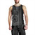 American Samoa Tank Top Polynesia Tribal Tattoo Grey
