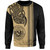 Hawaii Sweatshirt Polynesia Tribal Tattoo Gold