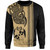 Tonga Sweatshirt Polynesia Tribal Tattoo Gold