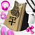 Fiji Women Tank Polynesia Tribal Tattoo Gold