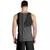 Hawaii Tank Top Polynesia Coat Of Arms Tribal Tattoo Grey