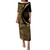 Hawaii Puletasi Coat Of Arms Lauhala Circle Style