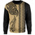New Zealand Sweatshirt Maori Tribal Silver Fern Tattoo