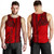 New Zealand Tank Top Maori Tribal Silver Fern Tattoo