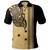 Gambier Islands Polo Shirt Polynesian Coat Of Arms Tribal Tattoo