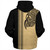 Gambier Islands Sherpa Hoodie Polynesian Coat Of Arms Tribal Tattoo