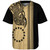 Cook Islands Baseball Shirt Polynesian Coat Of Arms Tribal Tattoo