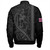 Hawaii Bomber Jacket Tribal Polynesian King Kamehameha