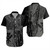 Hawaii Short Sleeve Shirt Polynesian Tribal Tattoo King Kamehameha