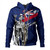 Hawaii Hoodie Tribal Flag King Kamehameha Crack Style