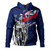 Hawaii Hoodie Tribal Flag King Kamehameha Crack Style