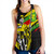 Hawaii Women Tank Tribal Kanaka Maoli King Kamehameha Crack Style