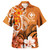 (Na Mele) Custom Personalised Hawaiian Shirt Polynesian Floral Spirit Orange