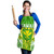 Hawaii Polynesian Apron - Hawaiian Pattern With Seal