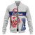 Guam Baseball Jacket Micronesian Hook And Latte Stone Tribal Classic Guam Baseball Jacket Micronesian Hook And Latte Stone Tribal Classic