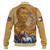 Philippines Filipinos Baseball Jacket National Heroes Flag Eagle