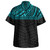 Polyneasian Tribal Patterns Hawaiian Shirt TURQUOISE2