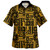 Samoa Combo Puletasi And Shirt Siapo Design Tribal Pattern