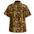 Samoa Combo Puletasi And Shirt Siapo Design Tribal Pattern Yellow