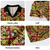 Samoa Combo Puletasi And Shirt Siapo Design Tribal Pattern Yellow