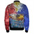 Philippines Filipinos Bomber Jacket National Heroes Dawring Art Style