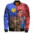 Philippines Filipinos Bomber Jacket National Heroes Dawring Art Style