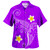 Hawaii Hawaiian Shirt Polynesia Floral Tribal Style Color