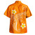 Hawaii Hawaiian Shirt Polynesia Floral Tribal Style Color