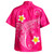 Hawaii Hawaiian Shirt Polynesia Floral Tribal Style Color