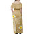 Hawaii Polynesian Combo Dress And Shirt Polynesia Floral Tribal Style Color