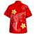 Hawaii Polynesian Combo Dress And Shirt Polynesia Floral Tribal Style Color Ver.1