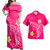 Hawaii Polynesian Combo Dress And Shirt Polynesia Floral Tribal Style Color Ver.1