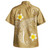 Tahiti Hawaiian Shirt Polynesia Floral Tribal