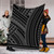 Hawaii Premium Blanket Polynesia Pattern Gray