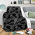 Hawaii Premium Blanket Polynesian Print Fabric And Flower