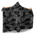 Hawaii Hooded Blanket Polynesian Print Fabric And Flower