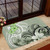 Polynesian Door Mat Polynesian Floral Spirit Sage Green1