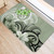 Polynesian Door Mat Polynesian Floral Spirit Sage Green2