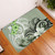 Polynesian Door Mat Polynesian Floral Spirit Sage Green