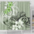Polynesian Shower Curtain Polynesian Floral Spirit Sage Green1