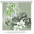 Polynesian Shower Curtain Polynesian Floral Spirit Sage Green2